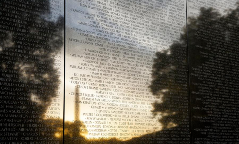 Emotional Reflections at the Vietnam Veterans Memorial